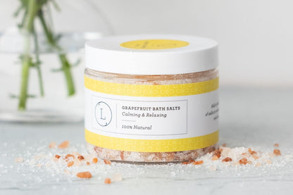 Grapefruit Natural Bath Salt Soak