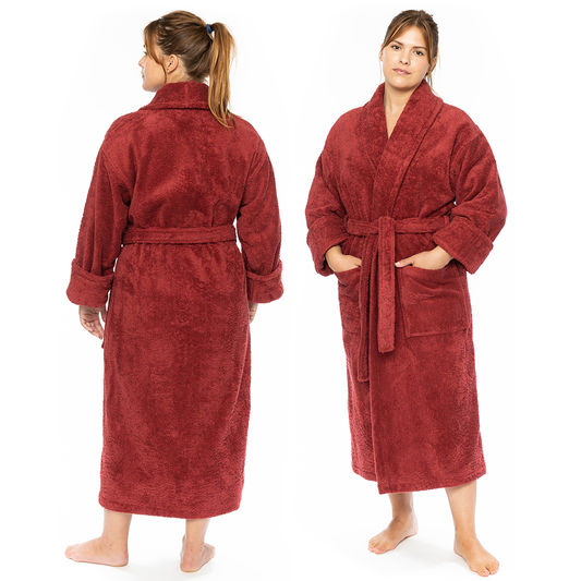 Classic Turkish Combed Cotton Luxurious Thick Unisex Bathrobes by Classic Turkish Towels