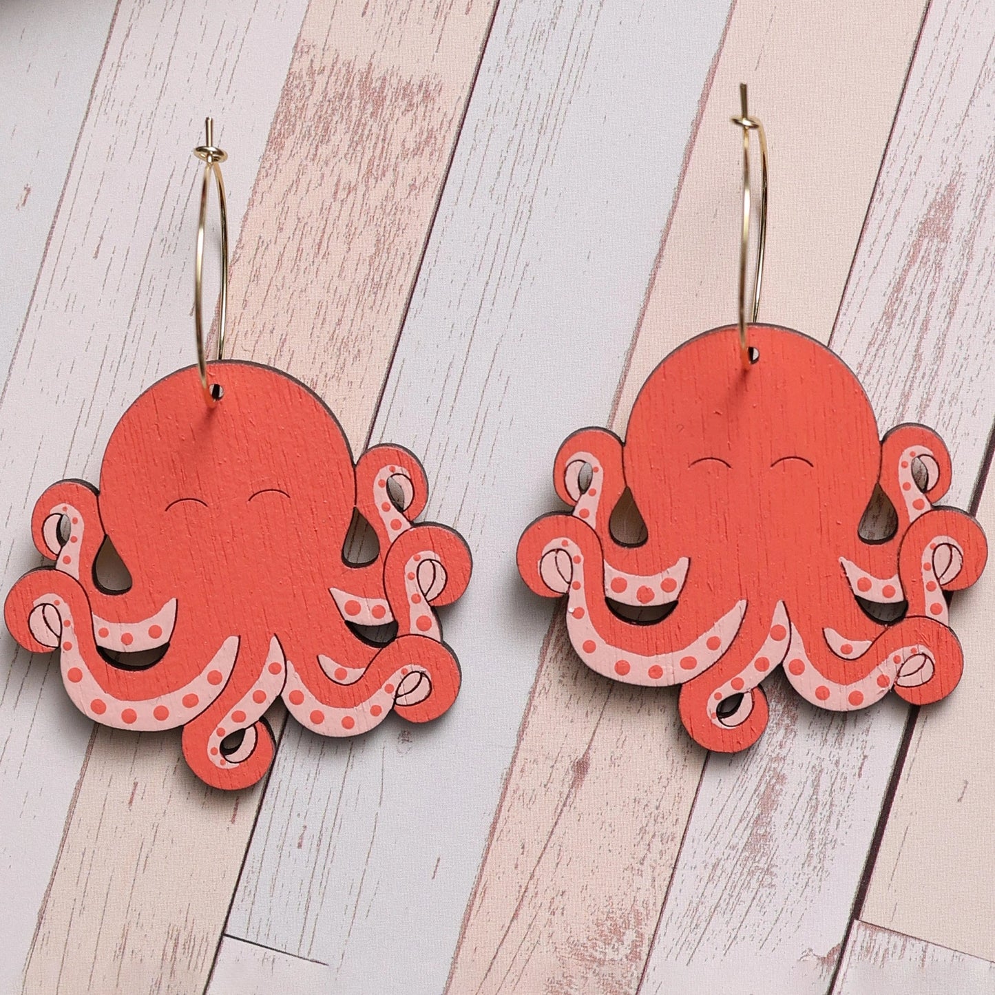 Octopus Hoops by LE CHIC MIAMI