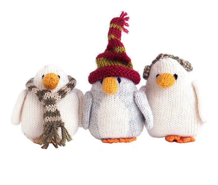 Penguin in Accessories Ornament- set of 6 by Melange Collection