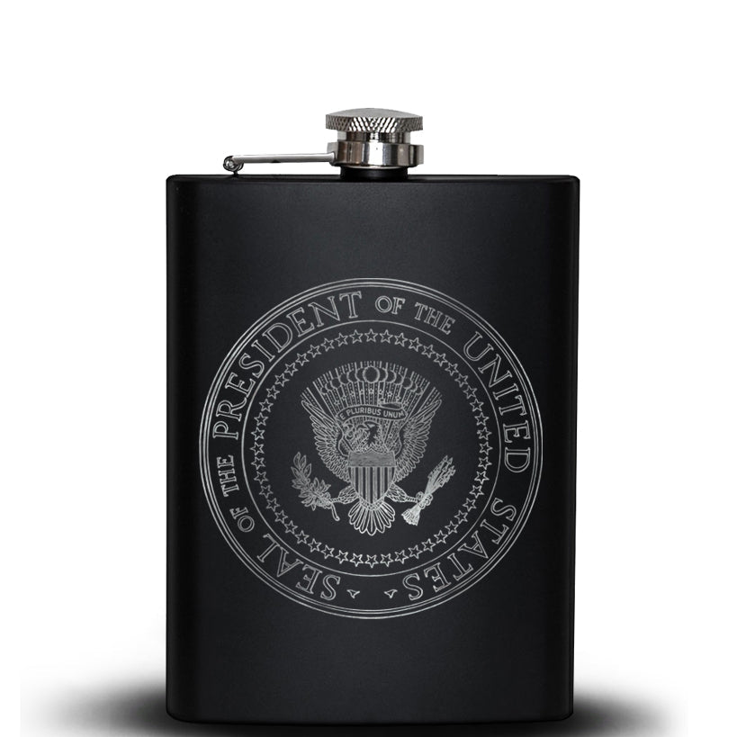 POTUS Seal Hip Flask