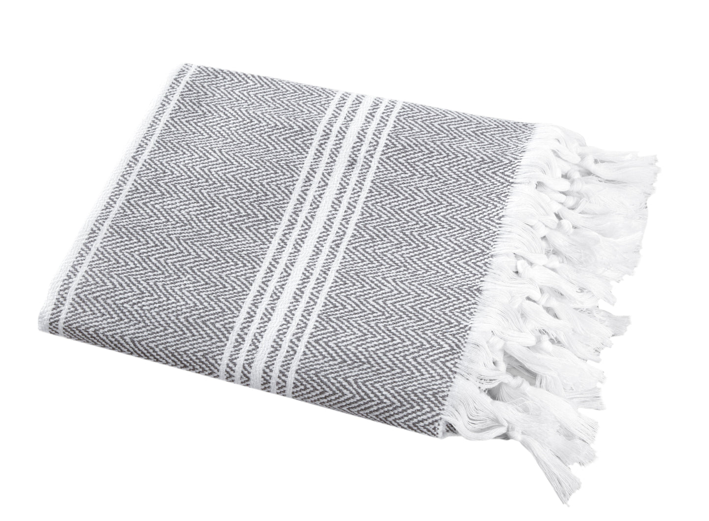 SALBAKOS Pesthemal, %100 Turkish Cotton Beach Towel 1 Pc, 40"x70"- Hand Knotted, Thick, Lightweight, Absorbent & Quick Dry Bath Sheet Towels for Gym, Pool, Beach & Spa by Classic Turkish Towels