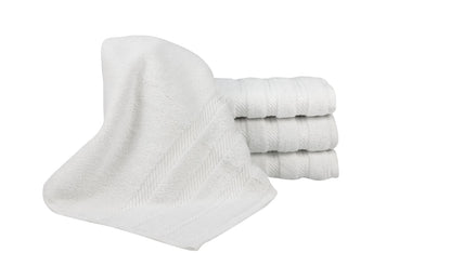 Antalya Turkish Cotton Hand Towels - 4 Pieces by Classic Turkish Towels