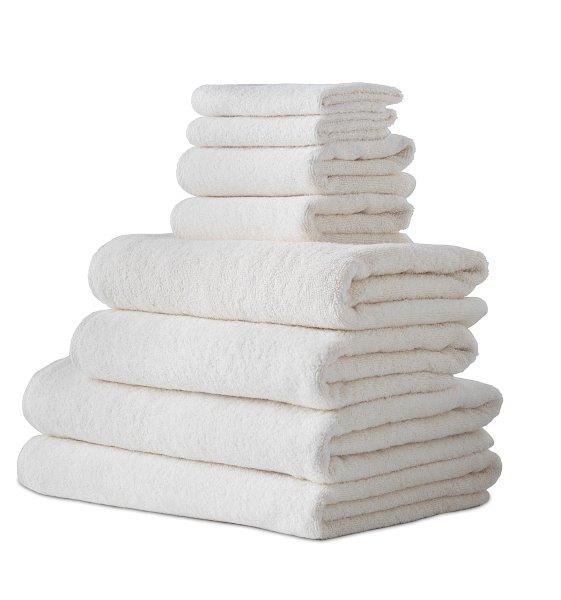 Hospitality Turkish Cotton Hotel Collection Family Towel Set of 8 by Classic Turkish Towels