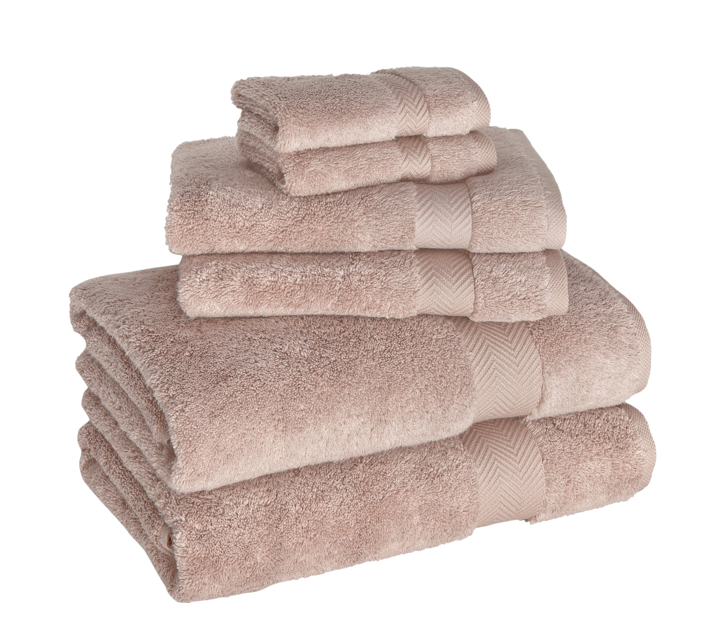 Becci Turkish Cotton Luxury Everyday Towel Set – 6-Piece Soft & Absorbent