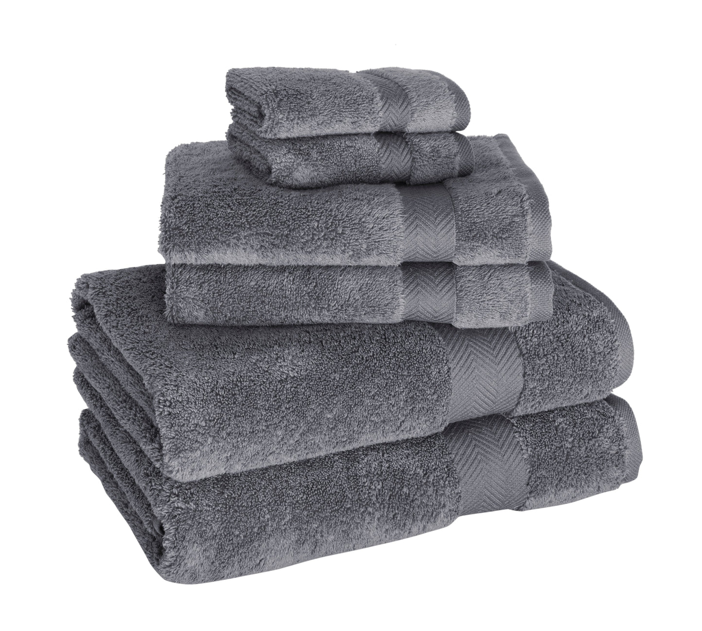 Becci Turkish Cotton Luxury Everyday Towel Set – 6-Piece Soft & Absorbent