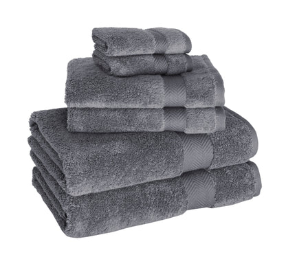 Becci Turkish Cotton Luxury Everyday Towel Set – 6-Piece Soft & Absorbent