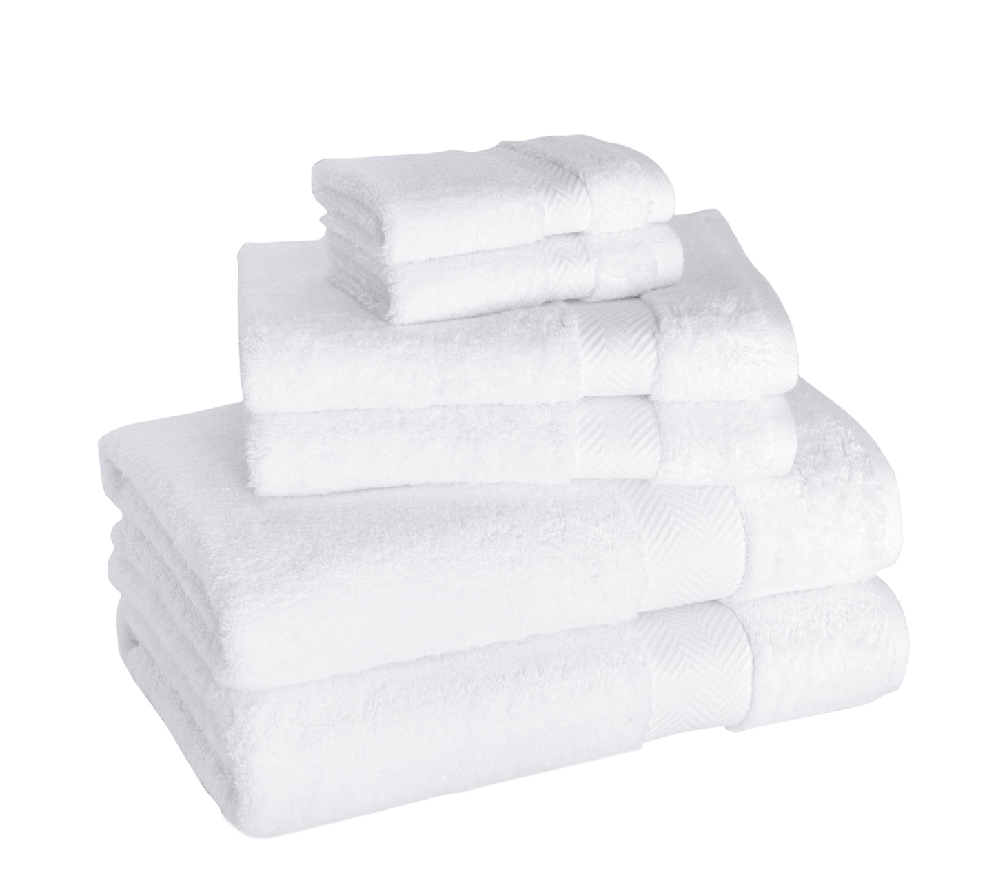 Becci Turkish Cotton Luxury Everyday Towel Set – 6-Piece Soft & Absorbent