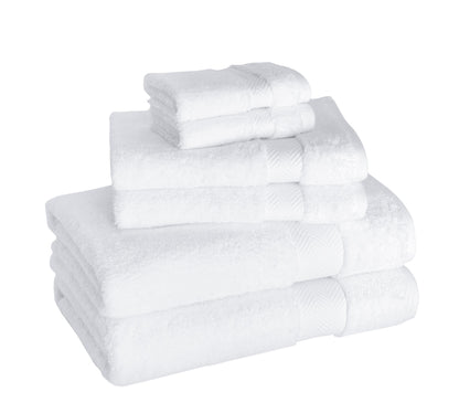 Becci Turkish Cotton Luxury Everyday Towel Set – 6-Piece Soft & Absorbent