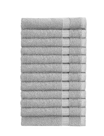 Cambridge Turkish Cotton Washcloths - 12 Pieces (Wholesale) by Classic Turkish Towels