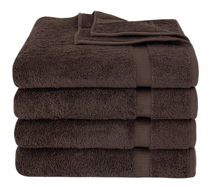 Villa Turkish Cotton Luxury Hotel Collection Bath Towels - 4 Pieces by Classic Turkish Towels