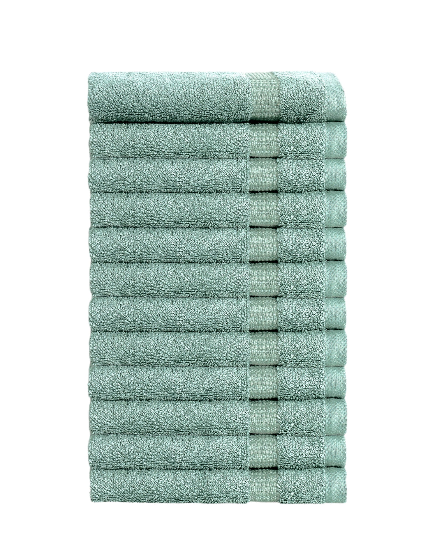 Cambridge Turkish Cotton Washcloths - 12 Pieces (Wholesale) by Classic Turkish Towels