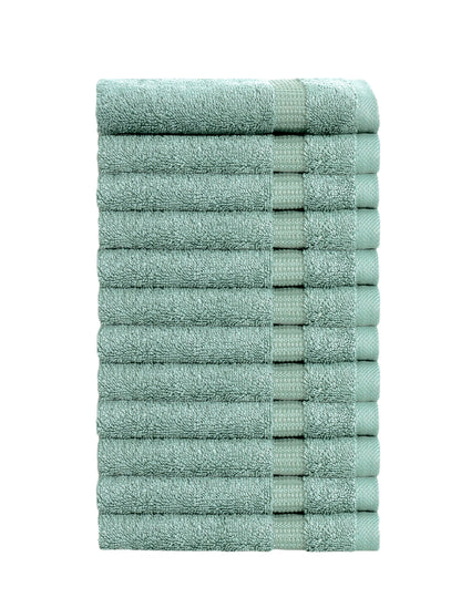 Cambridge Turkish Cotton Washcloths - 12 Pieces (Wholesale) by Classic Turkish Towels