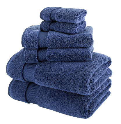 Becci Turkish Cotton Luxury Everyday Towel Set – 6-Piece Soft & Absorbent