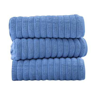 Brampton Turkish Cotton Luxury Spa Bath Sheet Towels – 3-Piece Set (40"x65")