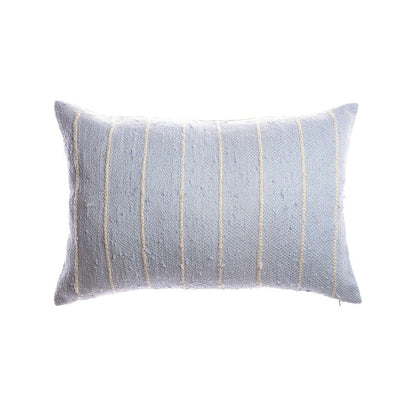 Striped Raw Silk Pillow