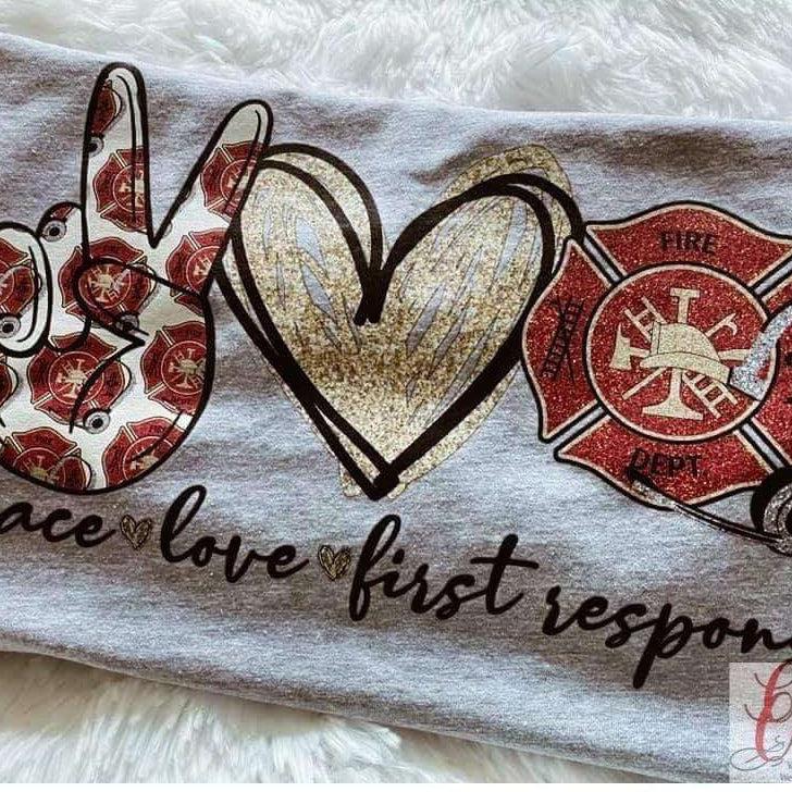 Peace Love & First Response T-shirt