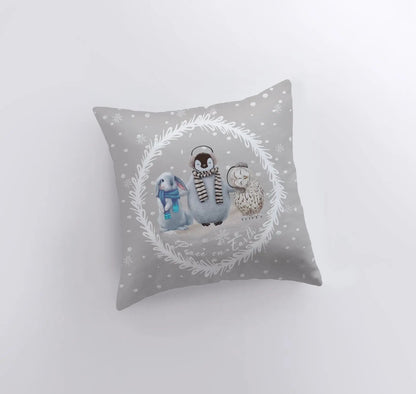 Peace on Earth Throw Pillow