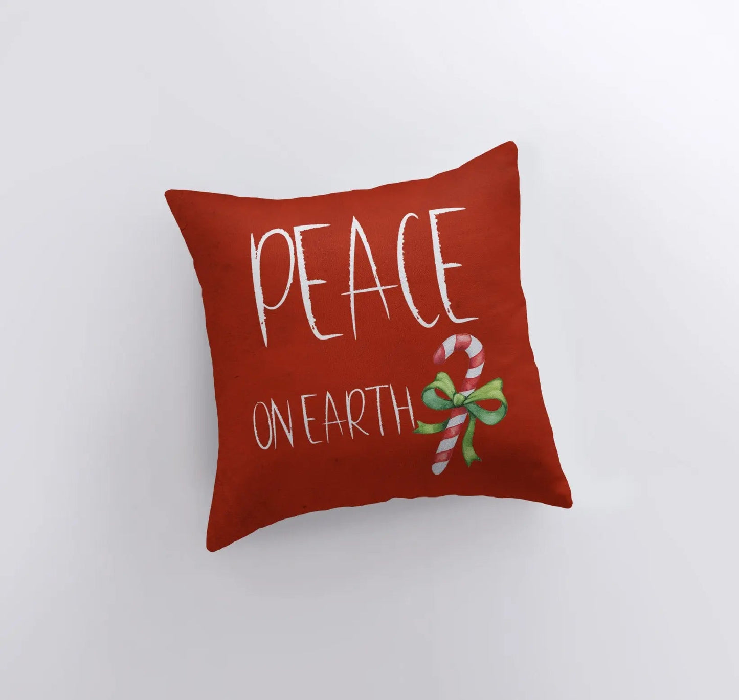 Peace on Earth Throw Pillow