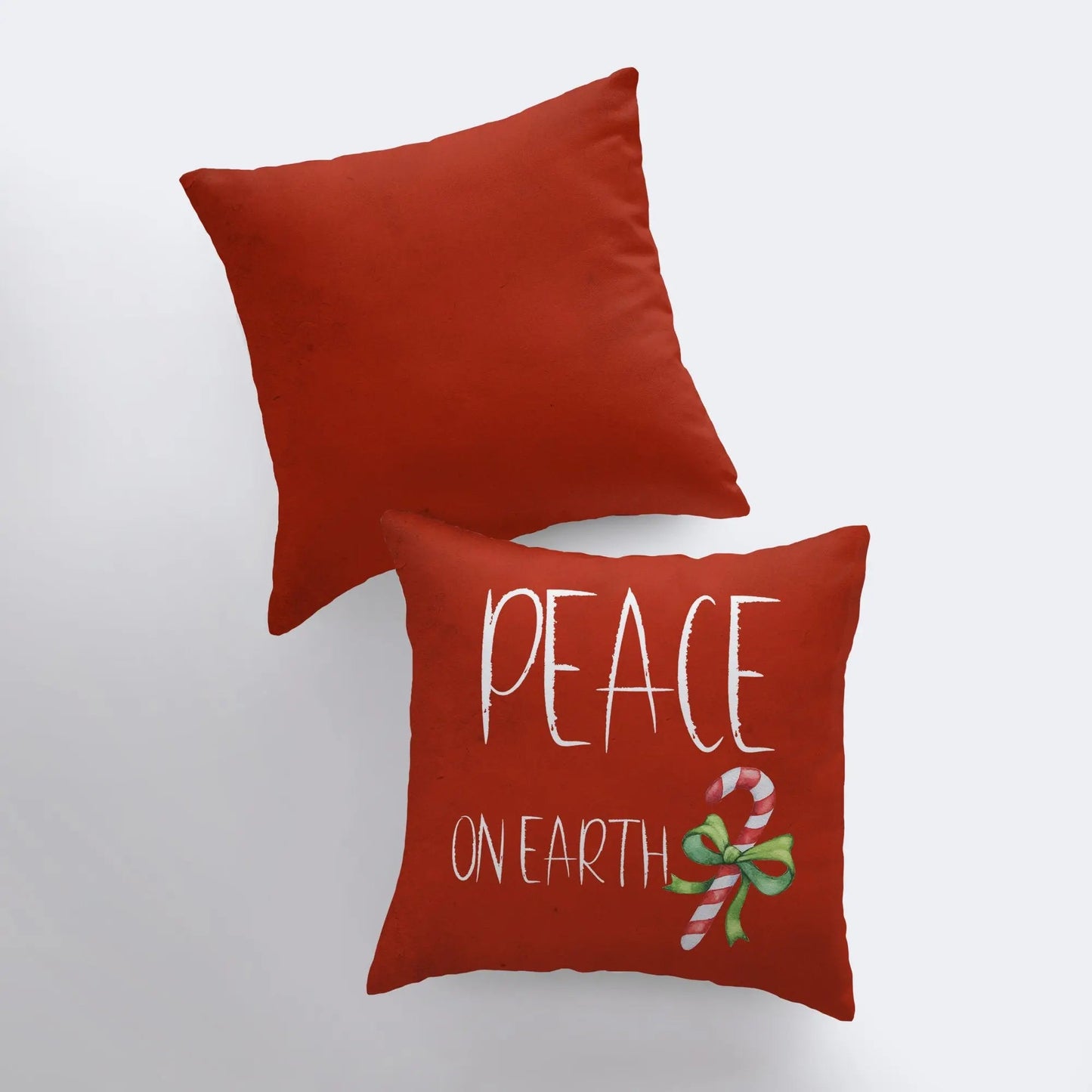 Peace on Earth Throw Pillow