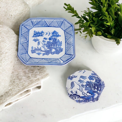 Chinoiserie Soap & Dish Set