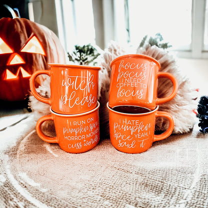 Pumpkin + Horror 14.5oz Mug