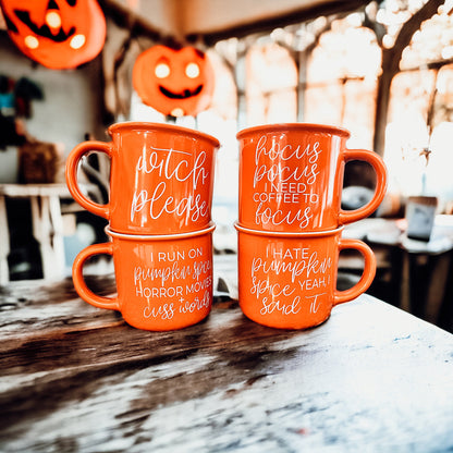 Pumpkin + Horror 14.5oz Mug