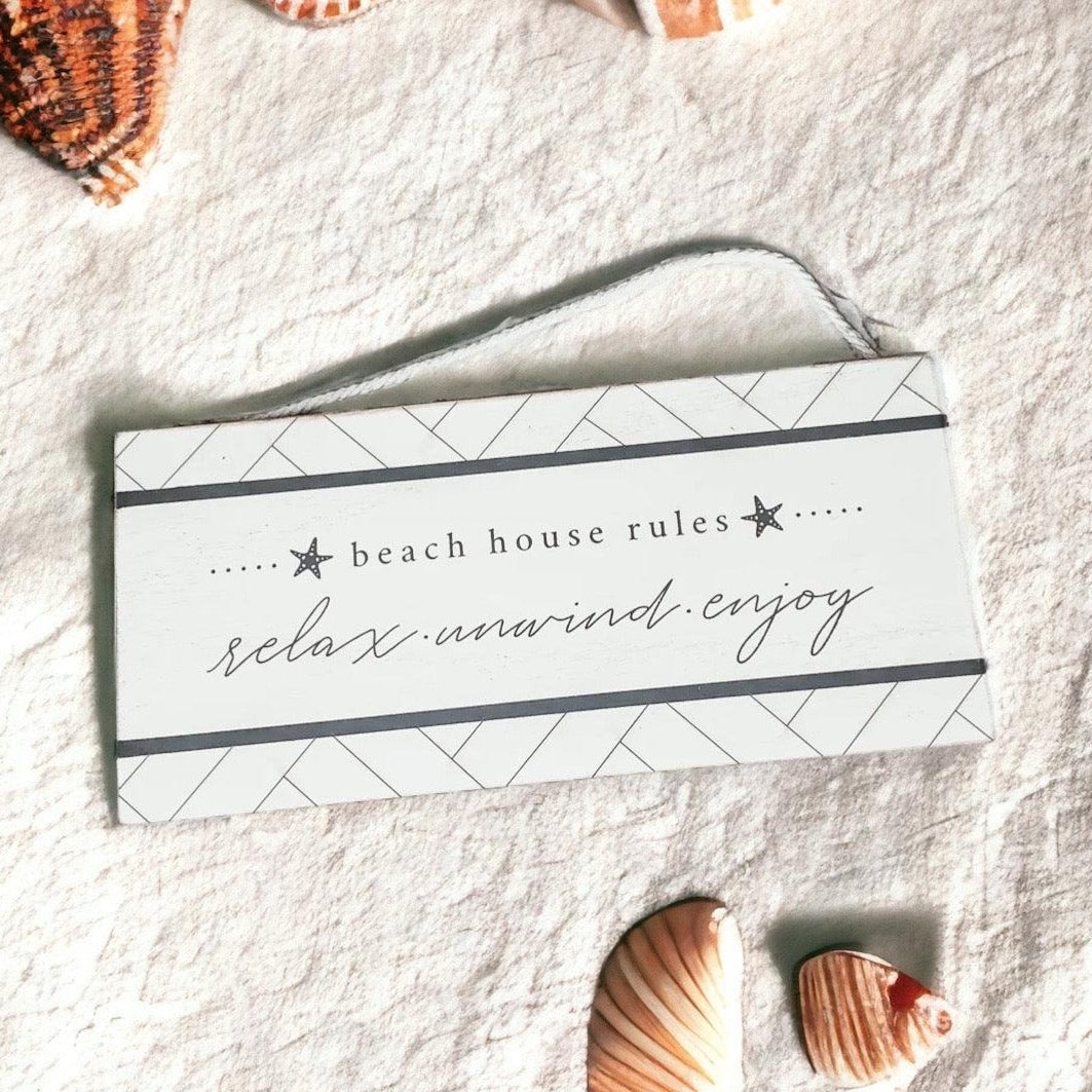 Beach House Hanging Signs