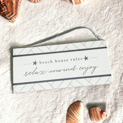 Beach House Hanging Signs