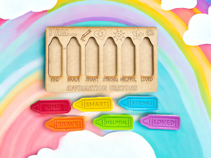 Positive Affirmation Crayons