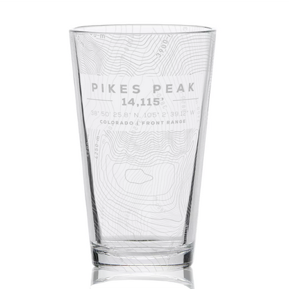 COLORADO 14ers Pint Collection by Lumengrave