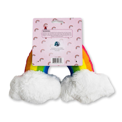 Enchanted Rainbow Magical Plush Dog Toy