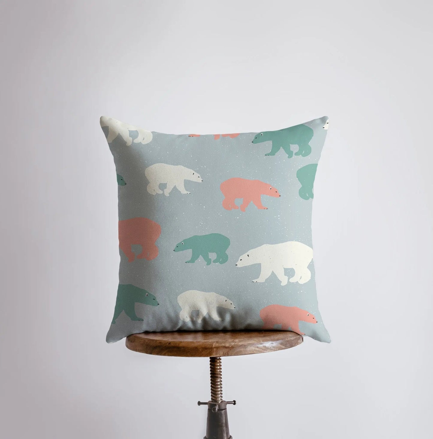 Polar Bear Throw Pillow