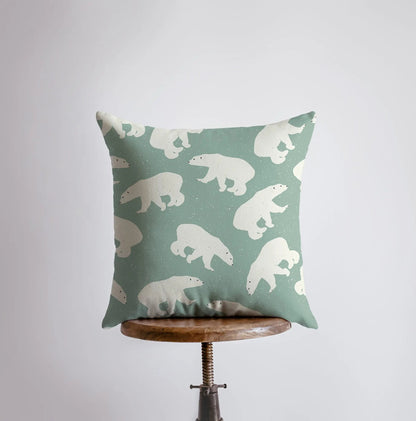 Polar Bear Throw Pillow