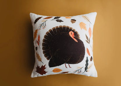 Primitive Give Thanks Throw Pillow