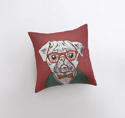 Pug Throw Pillow