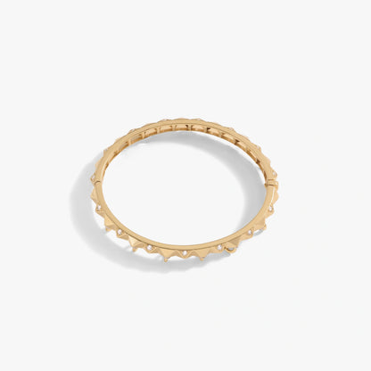 Sapphire Armor Hinge Cuff