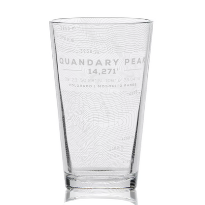 COLORADO 14ers Pint Collection by Lumengrave