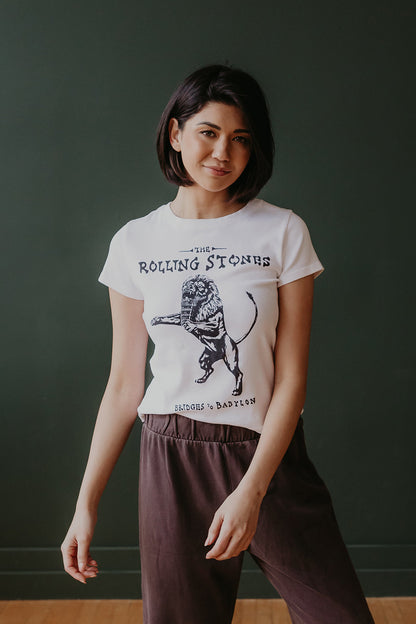 Rolling Stones Bridges to Babylon Baby Tee