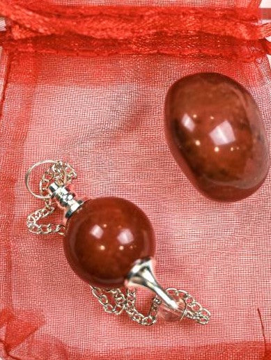 Red Jasper Pendulum by Peacefful Intentions