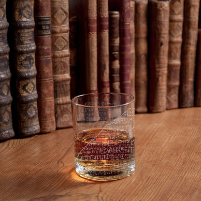 ROSETTA STONE Whiskey Glass by Lumengrave
