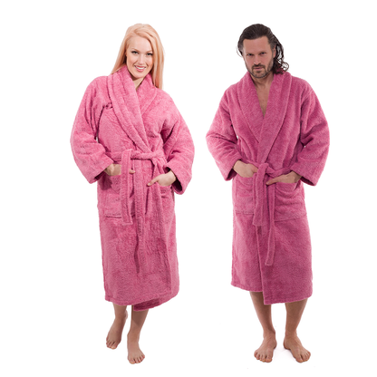 Classic Turkish Combed Cotton Luxurious Thick Unisex Bathrobes by Classic Turkish Towels