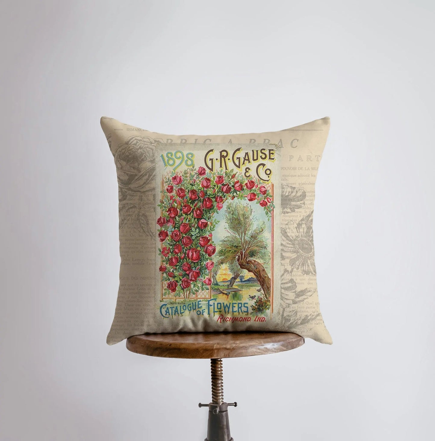 Roses Throw Pillow