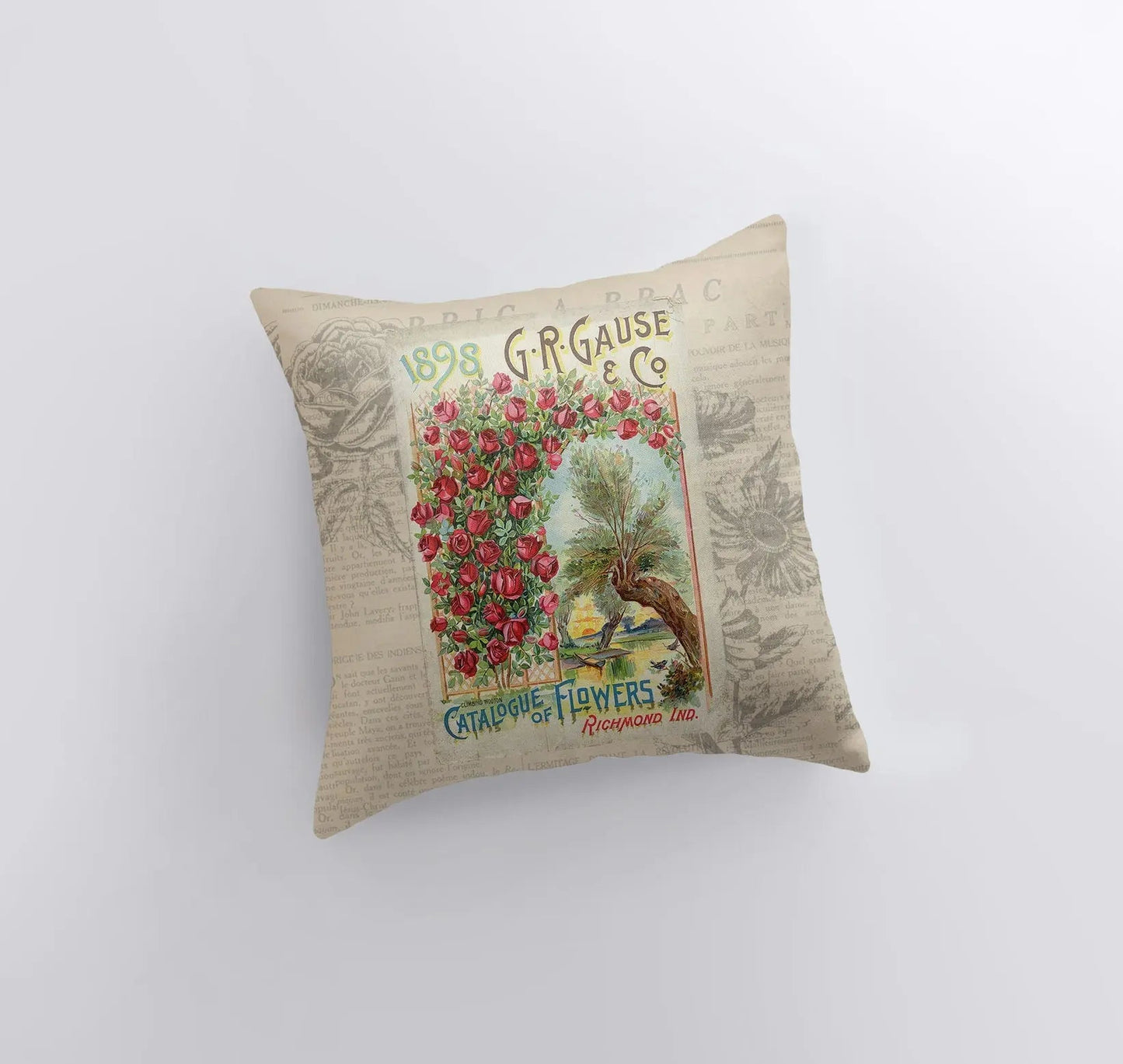 Roses Throw Pillow