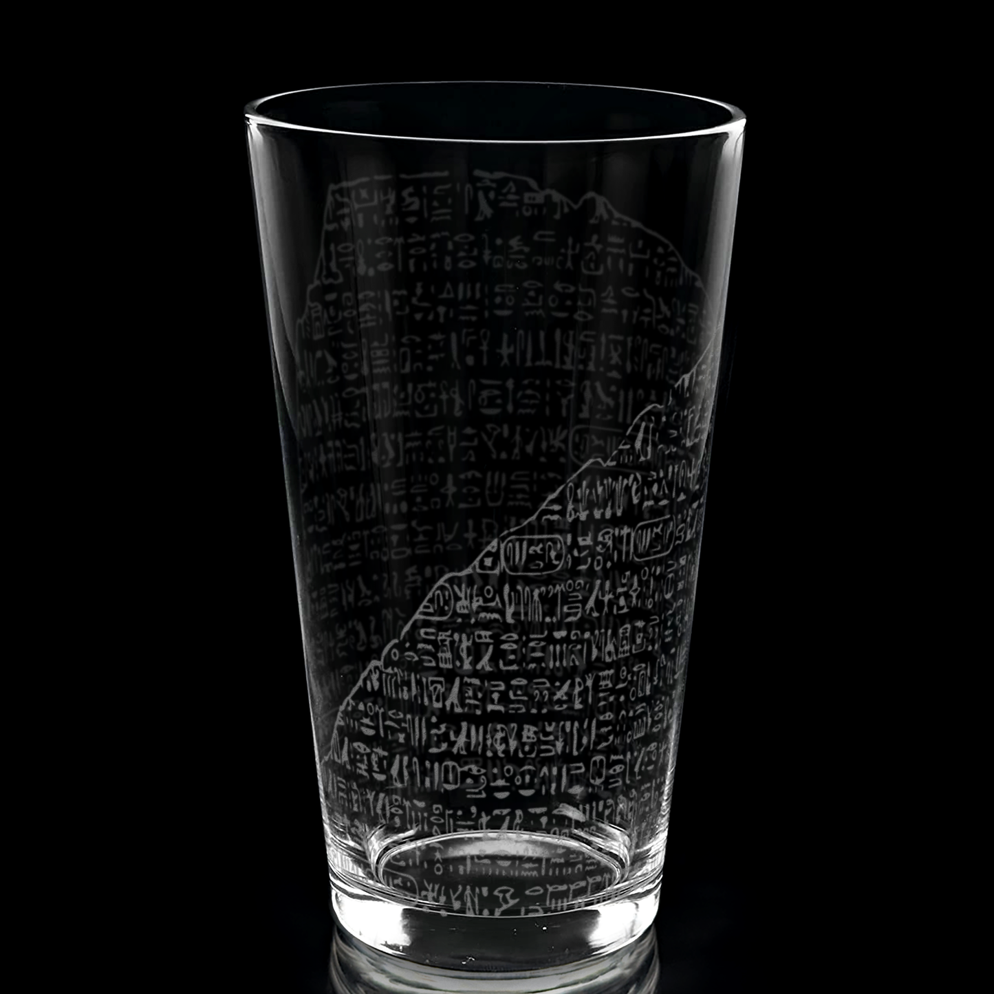 ROSETTA STONE Pint Glass by Lumengrave