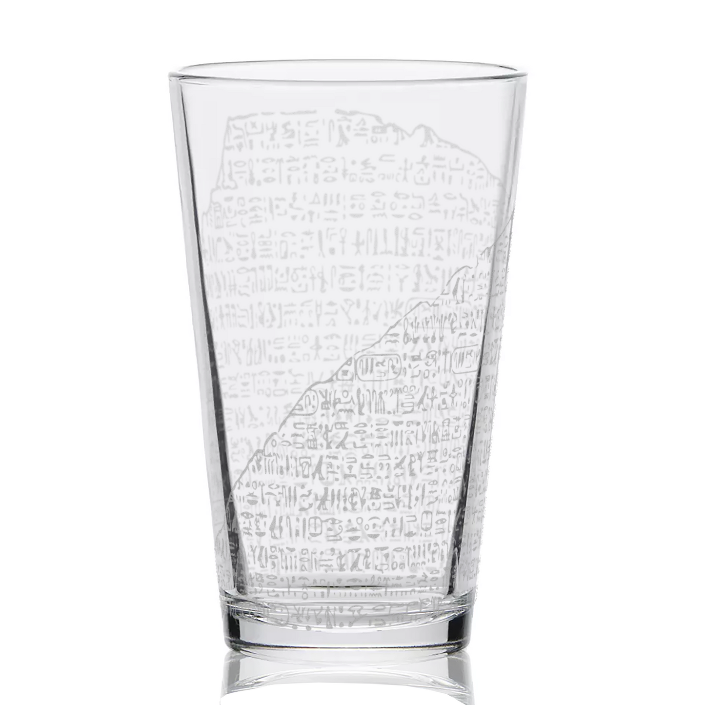 ROSETTA STONE Pint Glass by Lumengrave