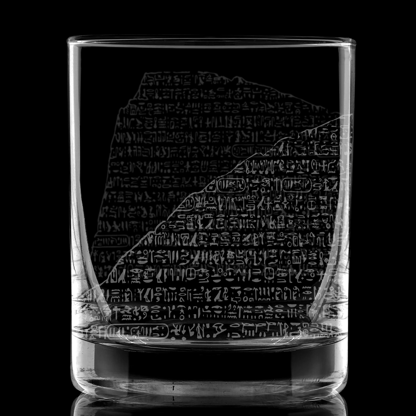 ROSETTA STONE Whiskey Glass by Lumengrave