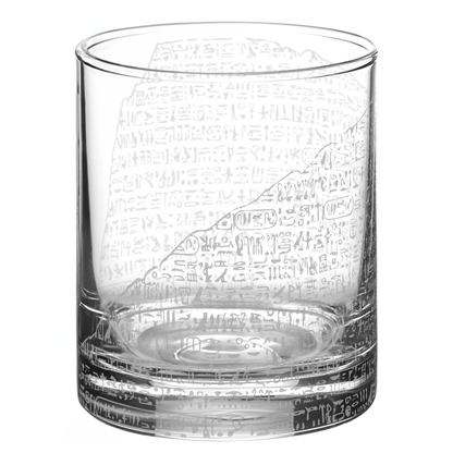 ROSETTA STONE Whiskey Glass by Lumengrave
