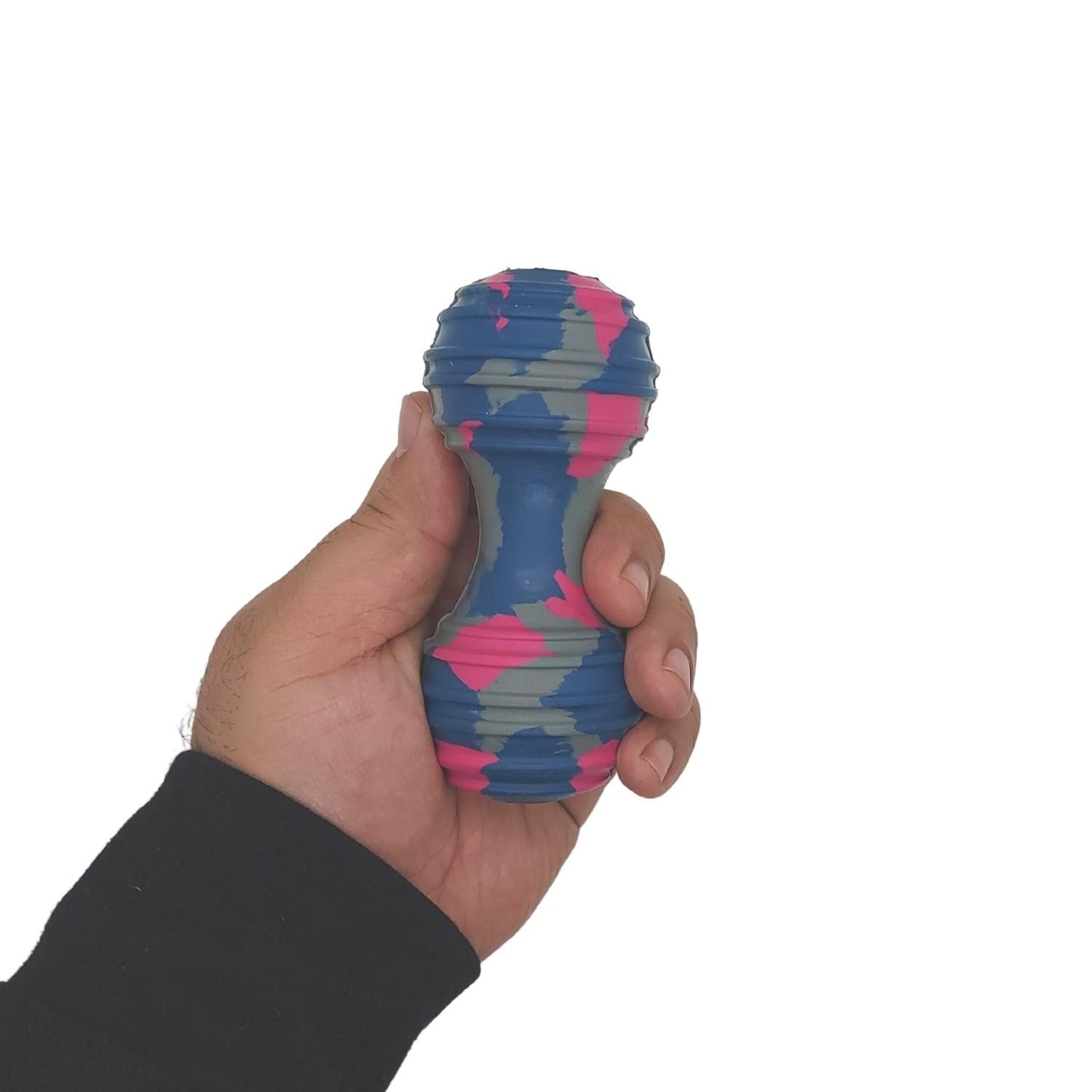 Eco-Friendly Natural Rubber Dumbbell Dog Toy