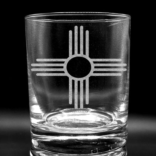 New Mexico Whiskey Glass